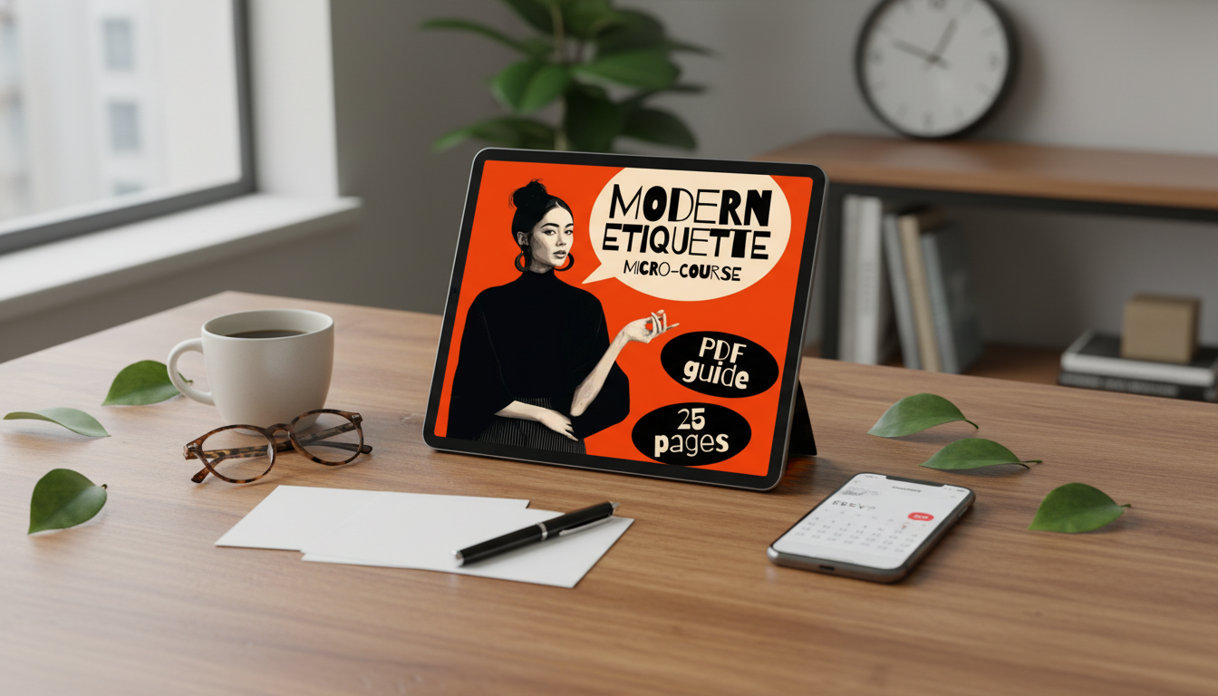 Modern Etiquette for Busy People: Texting, RSVPs & More